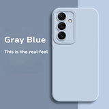 Liquid Silicone Silky Smooth Classic Phone Case for Samsung