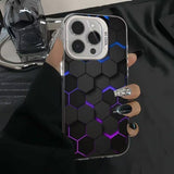 Creative Honeycomb shockproof Case For iPhone
