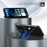 Magnetic Wallet Leather Phone Case for iPhone