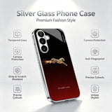 Luxury Black-Red Cheetah Shockproof Phone Case For Samsung