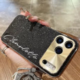 Personalized diamond glitter phone case For iPhone