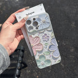 Luxurious Oil Painting Floral Phone Case For iPhone