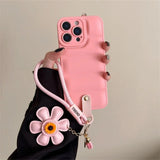 Fashion Down Jacket Lanyard Phone Case for IPhone