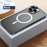 Metal Magnetic Aluminum Frame Phone Cases for IPhone
