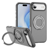 Skin-feel Magnetic Bracket Slide Case For iPhone