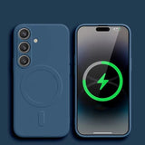 Liquid Silicone Magnetic Shockproof Case For Samsung