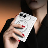 Magnetic Rotating Stand Matte-Finish Shockproof Case For iPhone Duo