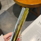 Electroplated mirror shockproof case For Samsung