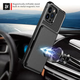 Magnetic Wallet Leather Phone Case for iPhone