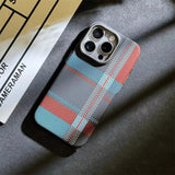 Relief Carbon Fiber Magnetic Case for iPhone