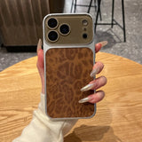 Luxury Leopard Print Anti-collision Protective Case For Iphone