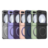 Magnetic  Hard  Holder Case For Samsung Galaxy Z Flip
