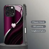 Sparkling Heart Hard Case for iPhone