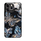 Luxury Crystal Butterfly Case For iPhone