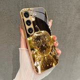 Luxury Gold-Leaf Fruit Pattern Case For Samsung