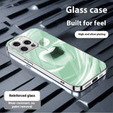Creative Electroplated Apple Pattern Phone Case For iPhone