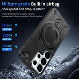 Magnetic Wireless Charge Mecha Shockproof Cover For Samsung