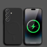 Liquid Silicone Magnetic Shockproof Case For Samsung