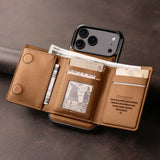 Magnetic Anti-Theft Detachable Leather Case For iPhone