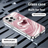 Creative Electroplated Apple Pattern Phone Case For iPhone