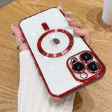 Luxury Plating For Magnetic Case For iPhone