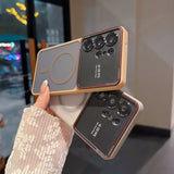 Luxury Matte Magnetic Phone Case For Samsung