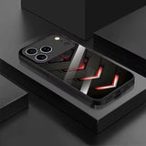 Tech-style honeycomb-patterned shockproof phone case For iPhone