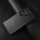 Natural Cowhide Genuine Leather Case For Samsung Galaxy