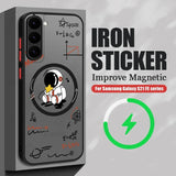 Magnetic For Astronaut Case For Samsung
