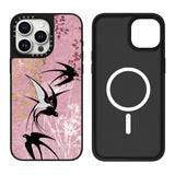 Mother-of-pearl style mirror-finish phone case For iPhone