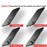 Slim Matte Hard PC Case For iPhone