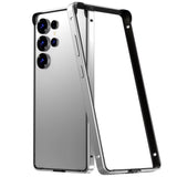 Durable Aluminum Silicone Hybrid Bumper Case For Samsung