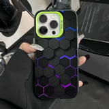 Creative Honeycomb shockproof Case For iPhone