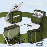 Stylish and unique suitcase-style protective case for AirPods