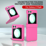 Skin Feel Candy Color Luxury Case for Samsung Galaxy Z Flip