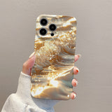 Flowing Water Brings Wealth fingerprint-resistant Case For iPhone