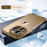 Metal Corner Frameless Bumper Shockproof Case for IPhone