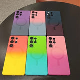 Gradient Color Soft Silicone Case For Samsung