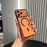 Gradient Clear Magnetic Phone Case For iPhone