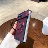 Mecha Rotating Kickstand Case For iPhone Duo