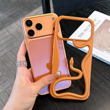 Stylish and cool 3D snake-shaped hollow phone case For iPhone