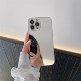 Electroplated Mirror-Finish Shockproof Phone Case for IPhone