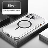 Aluminum Alloy Magnetic Protective Case (MagSafe Compatible) For iPhone