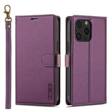 2 in 1 Removable Magnetic Wallet Flip Leather Case For iPhone