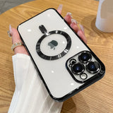 Luxury Plating For Magnetic Case For iPhone