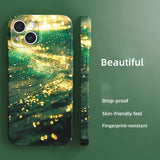 Flowing Water Brings Wealth fingerprint-resistant Case For iPhone