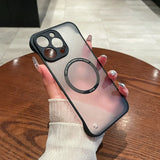 Frameless Slim Borderless Magnetic Ultra Thin Hard Matte Case for iPhone