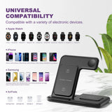 3 in 1 Wireless Charger for iPhone/ Watch/AirPods